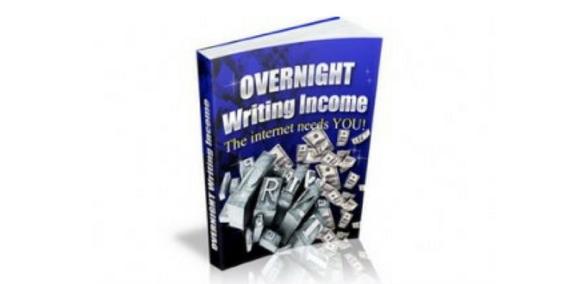 Overnight Writing Income