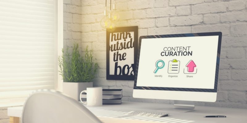 Building Web Page Content Through Content Curation