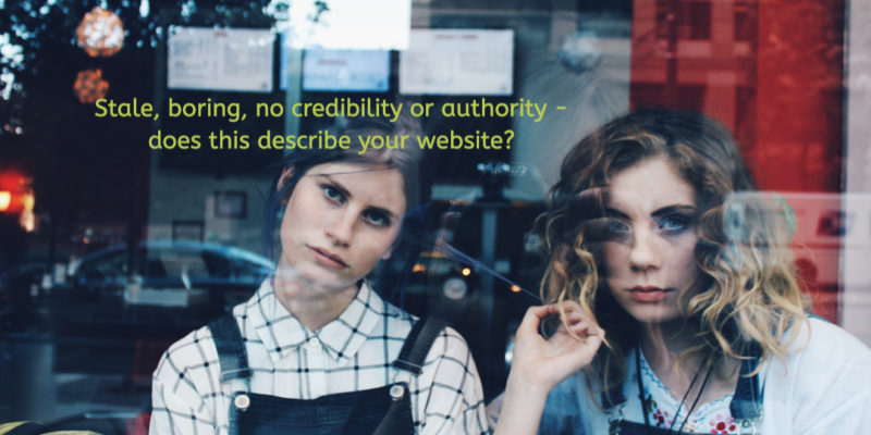Why Stale Websites Won’t Bring in New Business
